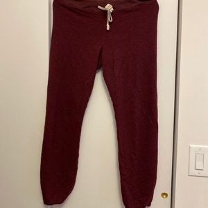 Sundry maroon sweatpants